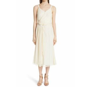 Yellow Silk Dress 